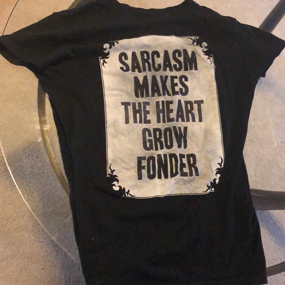 Sarcasm makes the heart grow fonder